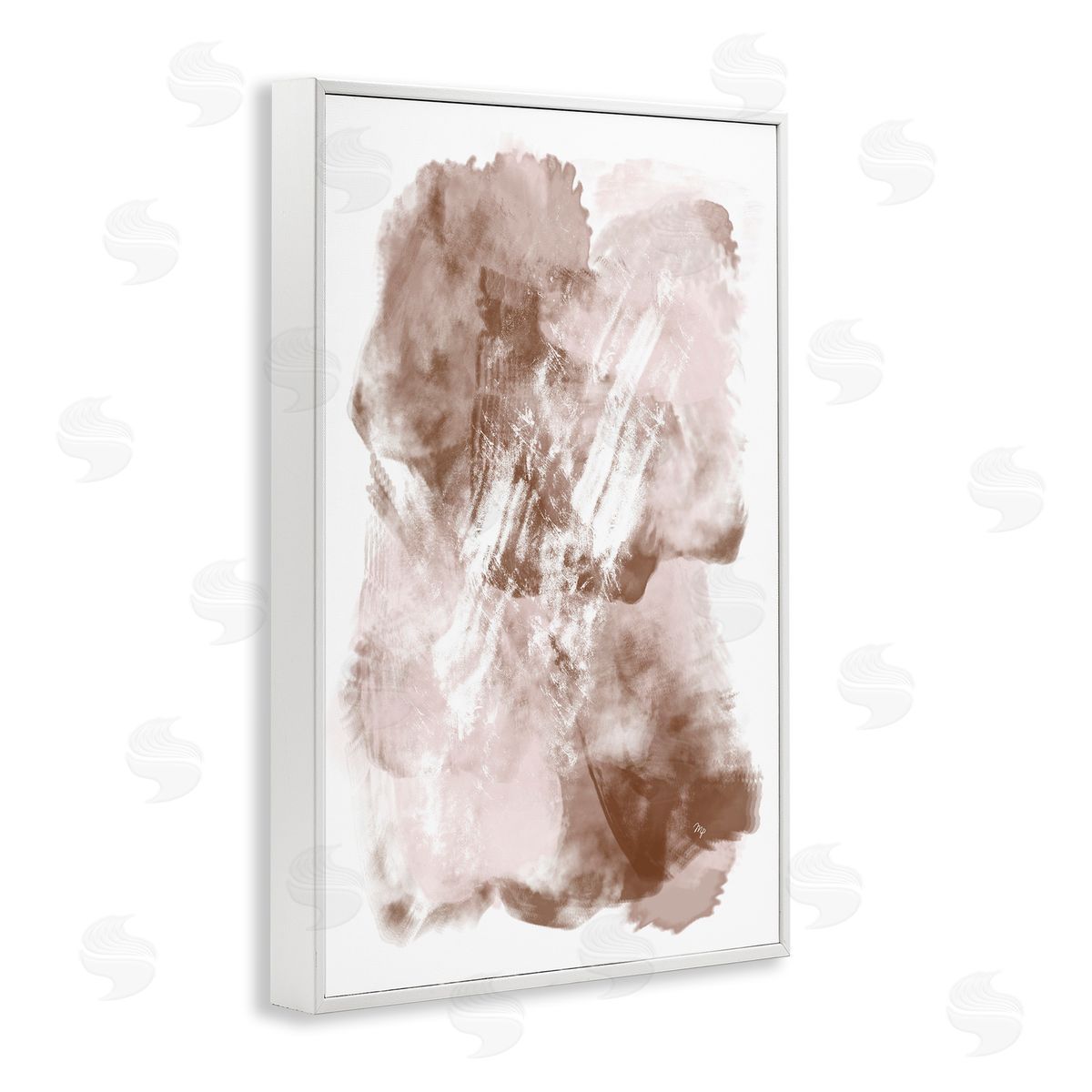 Martina Pavlova | Neutral Earthy Brown Splatter