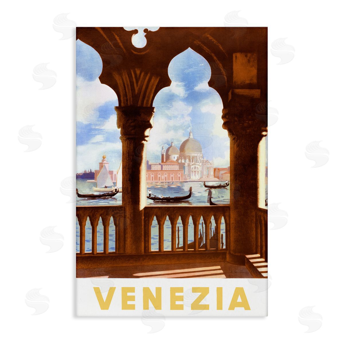 PIDDIX | Venezia Architecture with Boats View