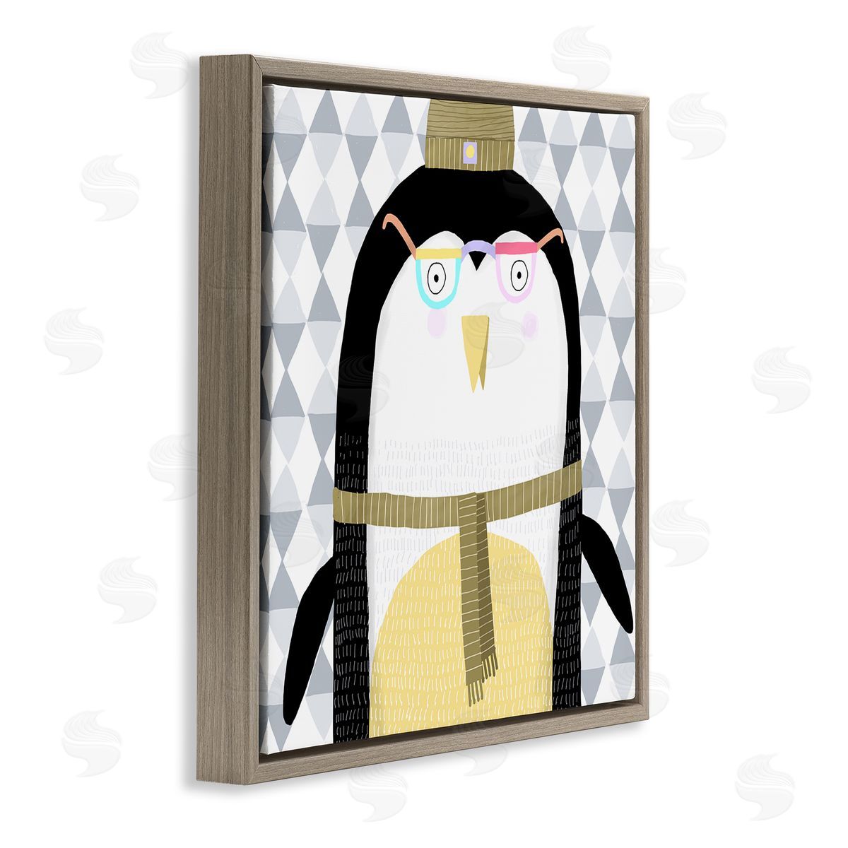 Carla Daly | Cozy Penguin on Geometrics