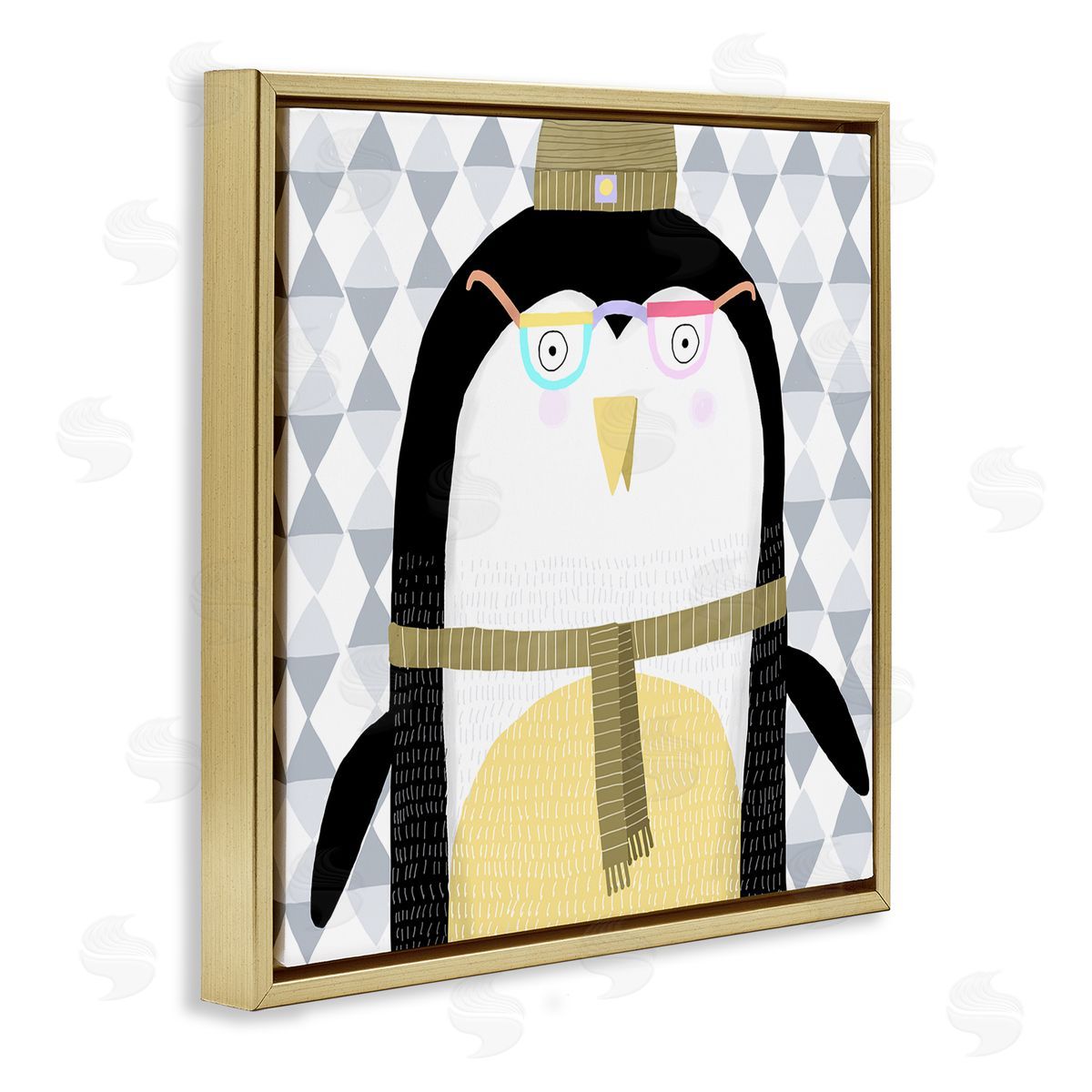 Carla Daly | Cozy Penguin on Geometrics