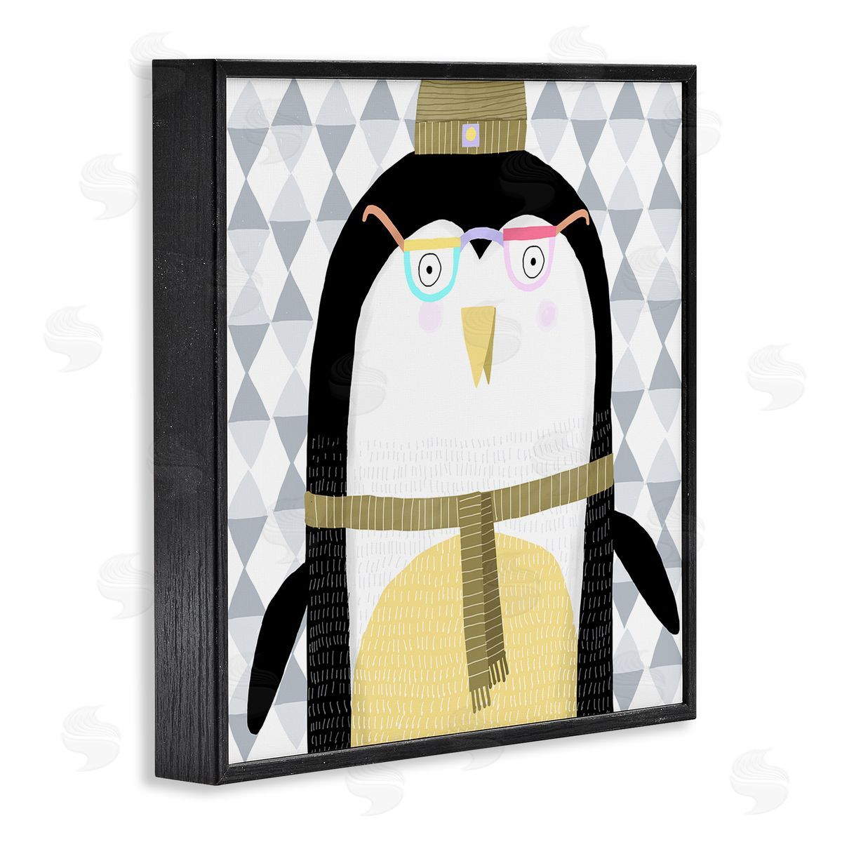 Carla Daly | Cozy Penguin on Geometrics