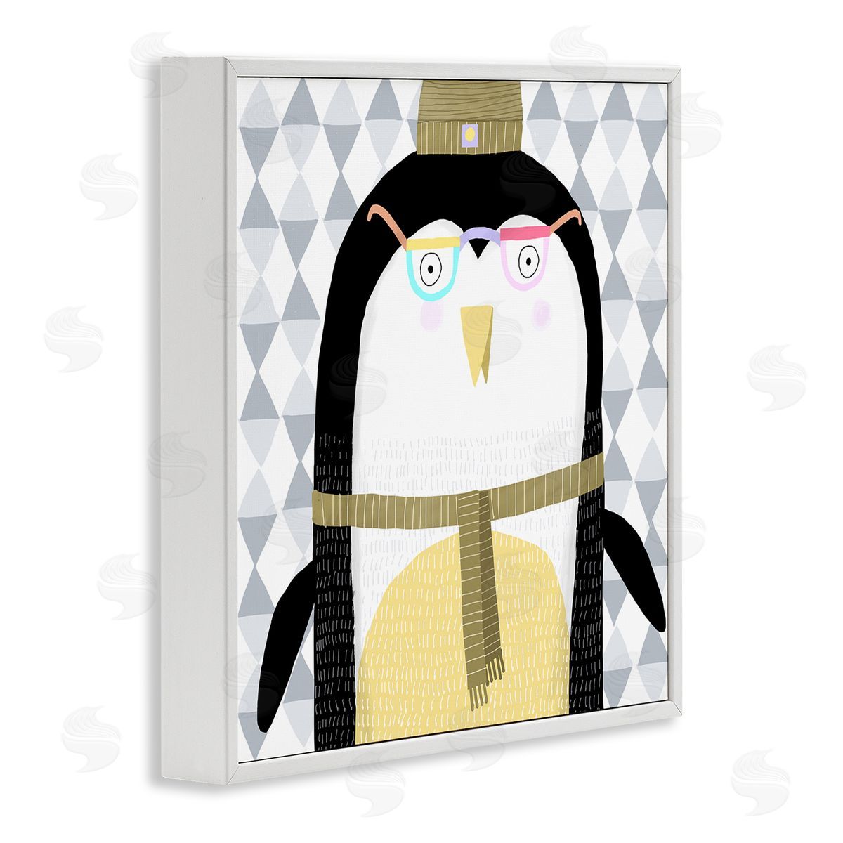 Carla Daly | Cozy Penguin on Geometrics
