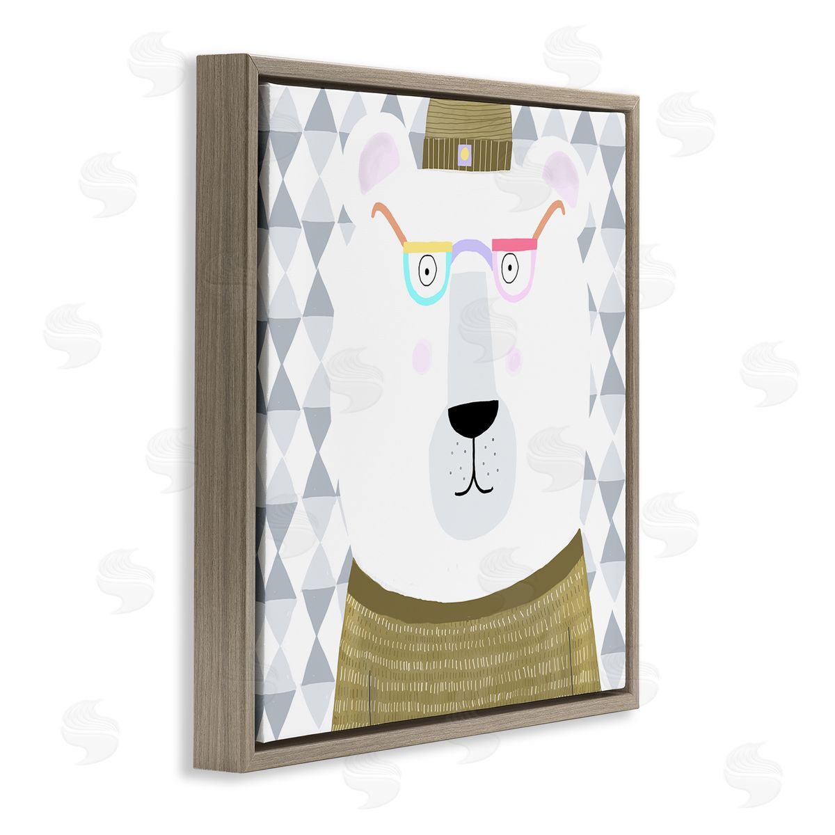 Carla Daly | Polar Bear in Jumper & Hat
