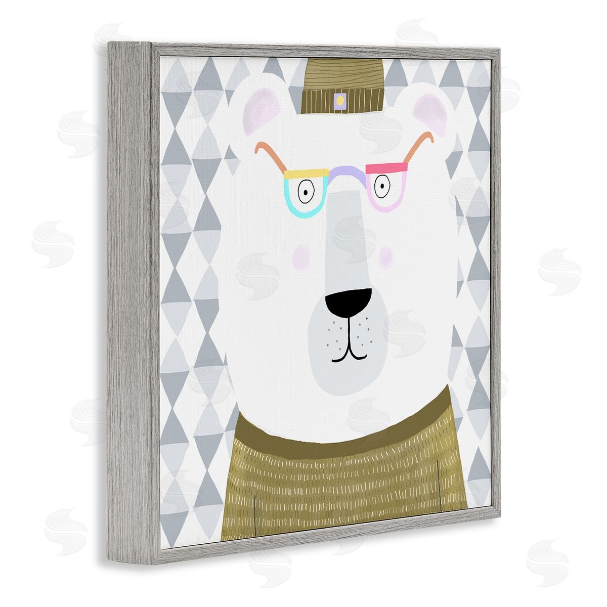 Carla Daly | Polar Bear in Jumper & Hat