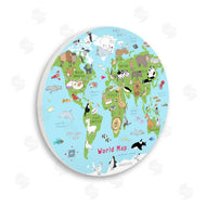 Carla Daly | Kid's Educational World Map