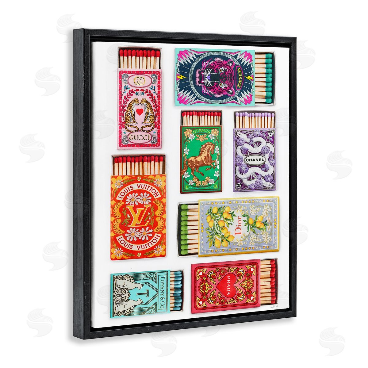 Amanda Greenwood | Iconic Fashion Brands Matchboxes
