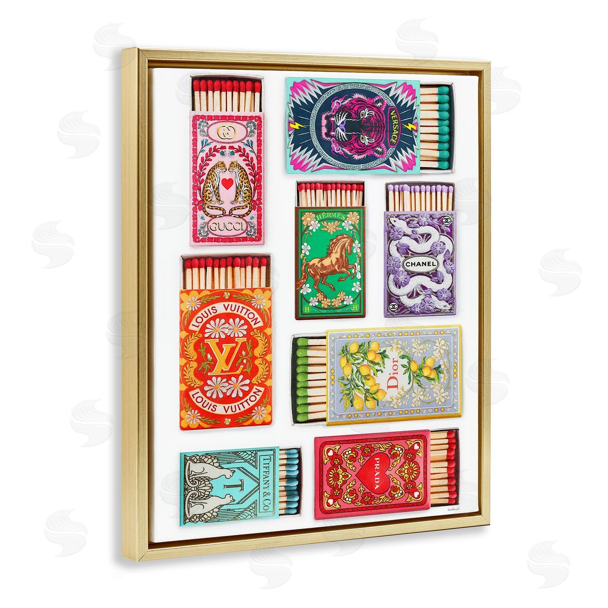 Amanda Greenwood | Iconic Fashion Brands Matchboxes