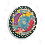 Nettie Price | Koi Fish Swimming in Circle