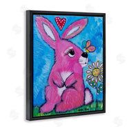 Nettie Price | Pink Bunny in Nature
