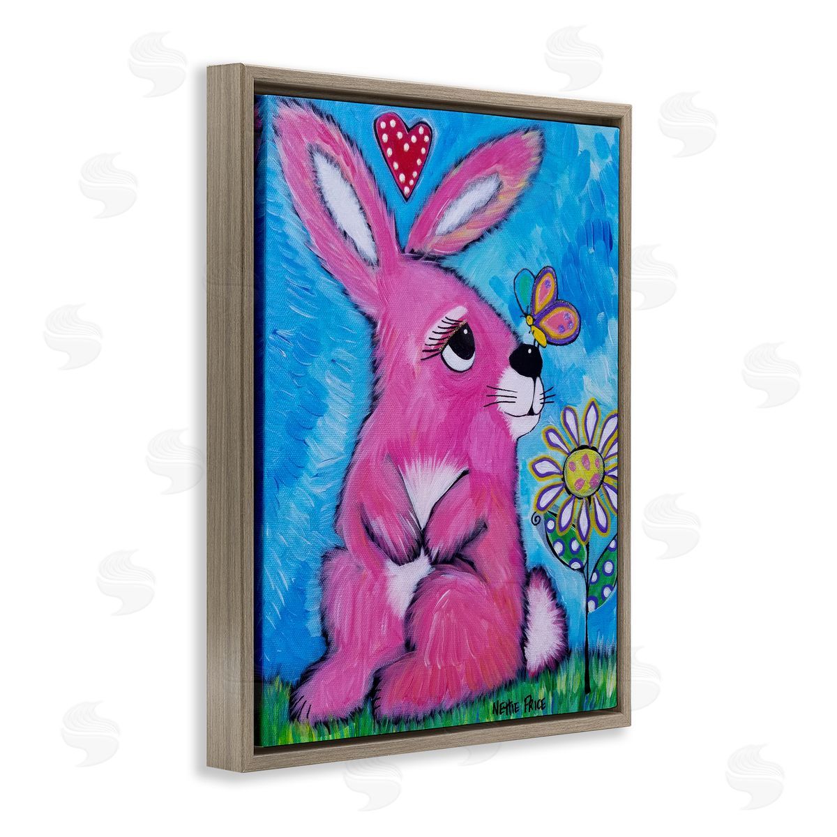 Nettie Price | Pink Bunny in Nature