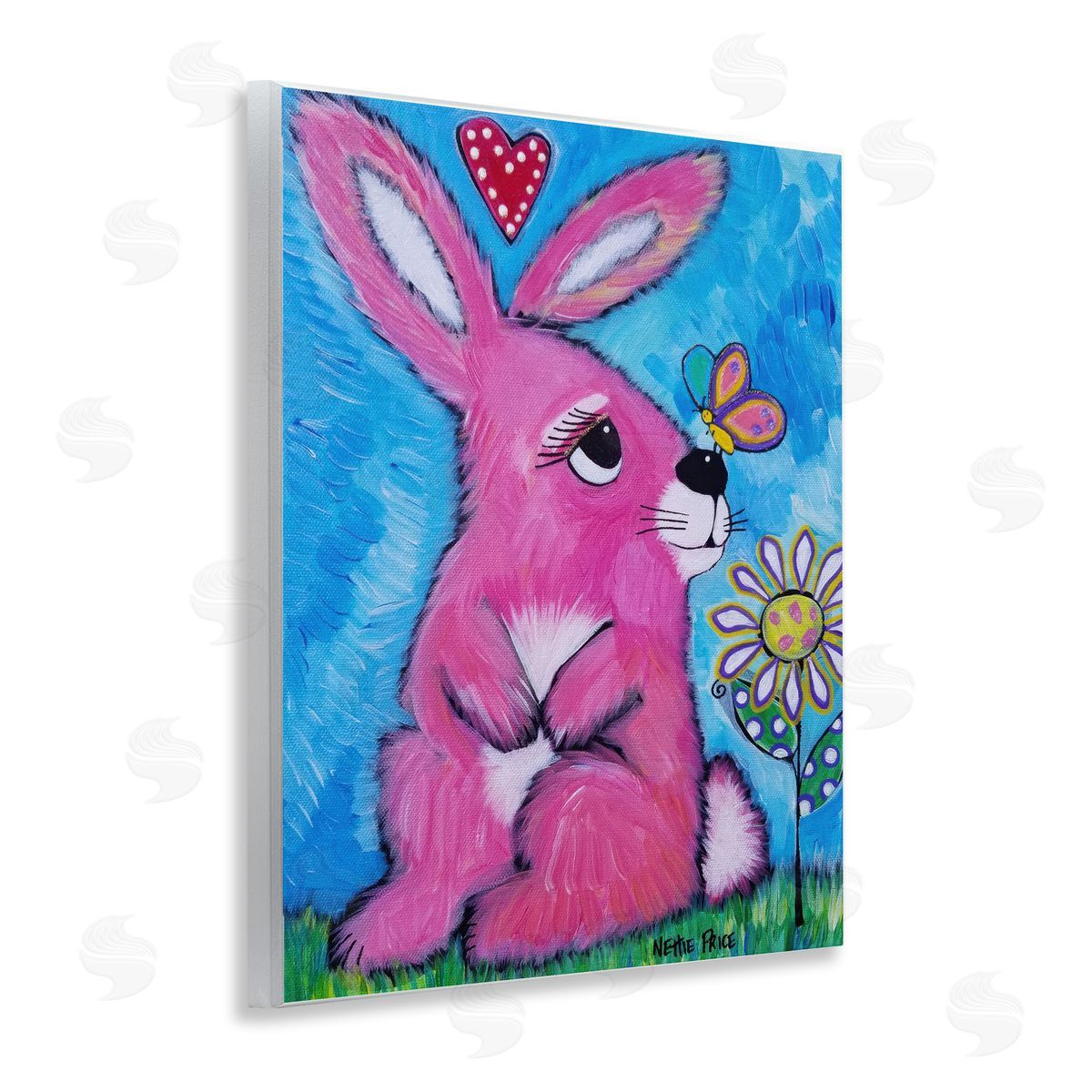 Nettie Price | Pink Bunny in Nature