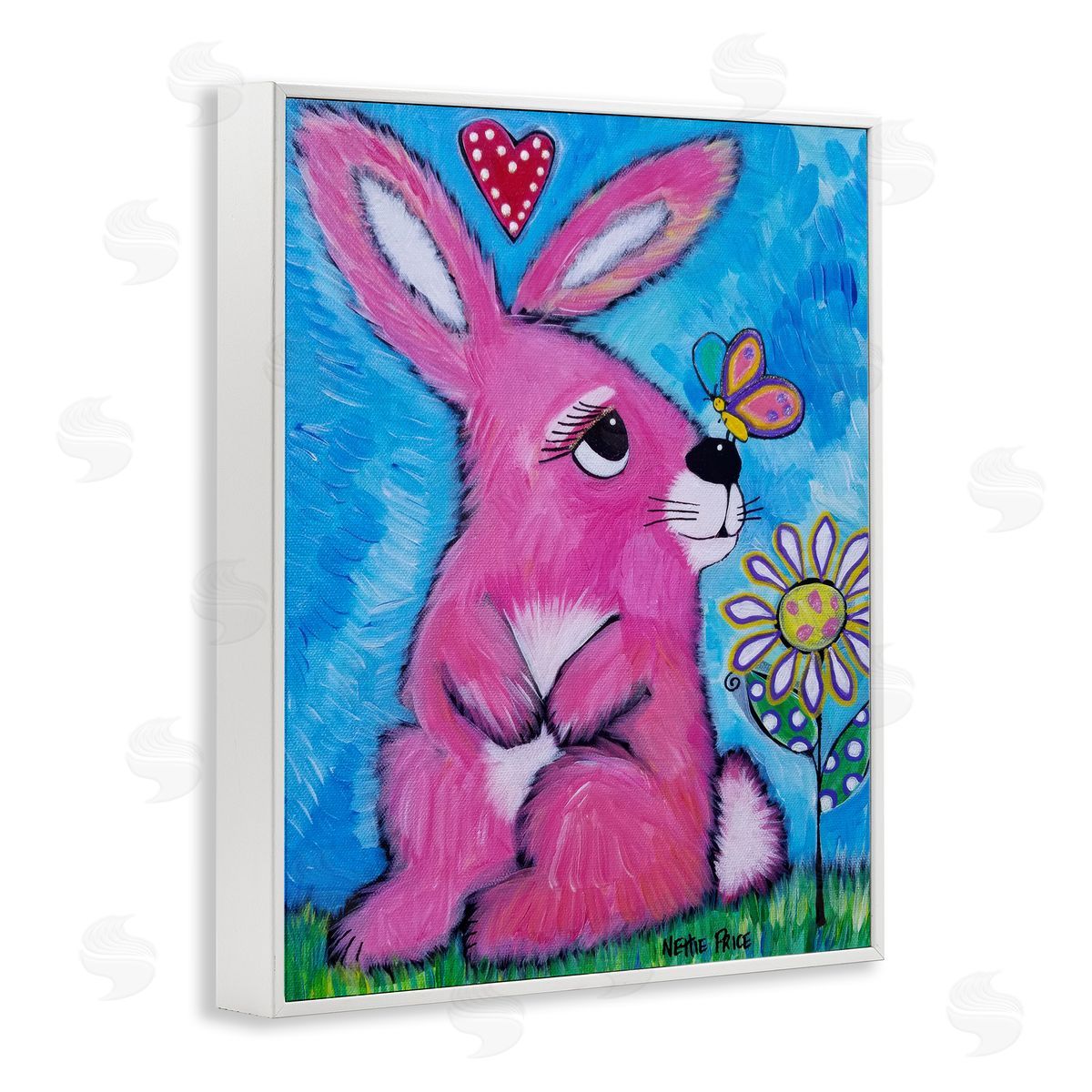 Nettie Price | Pink Bunny in Nature