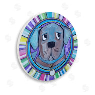 Nettie Price | Happy Blue Dog Portrait