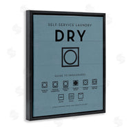 Lettered and Lined | Laundry Dryer Symbols
