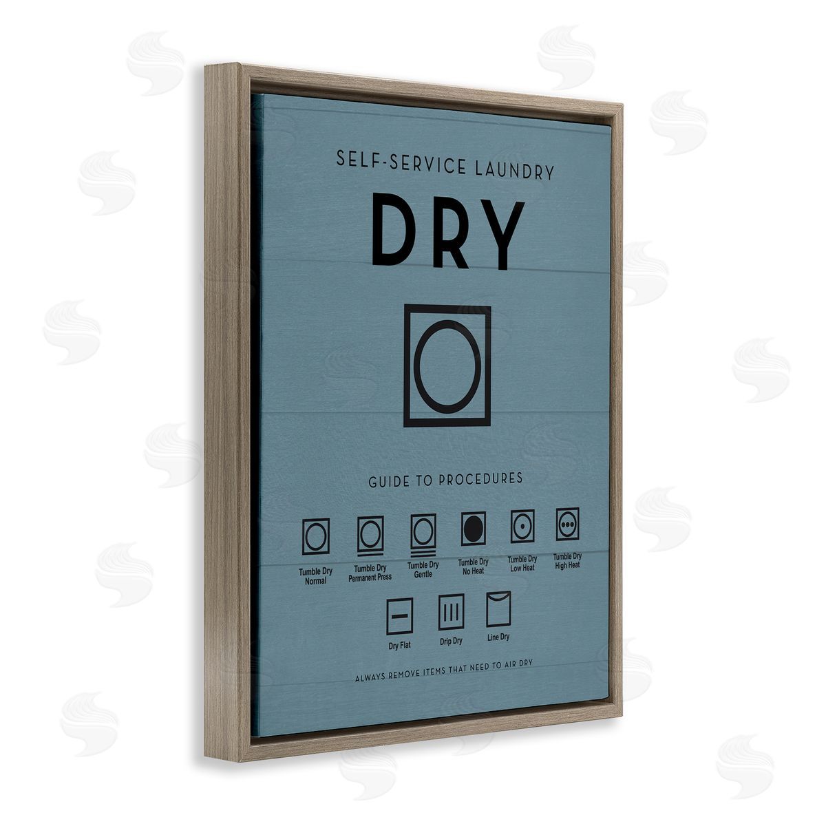 Lettered and Lined | Laundry Dryer Symbols