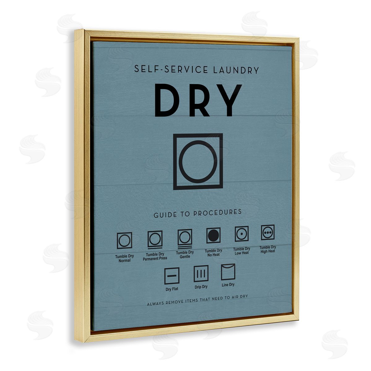 Lettered and Lined | Laundry Dryer Symbols