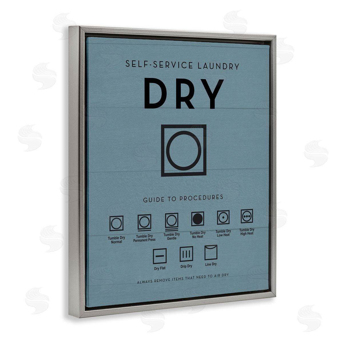 Lettered and Lined | Laundry Dryer Symbols
