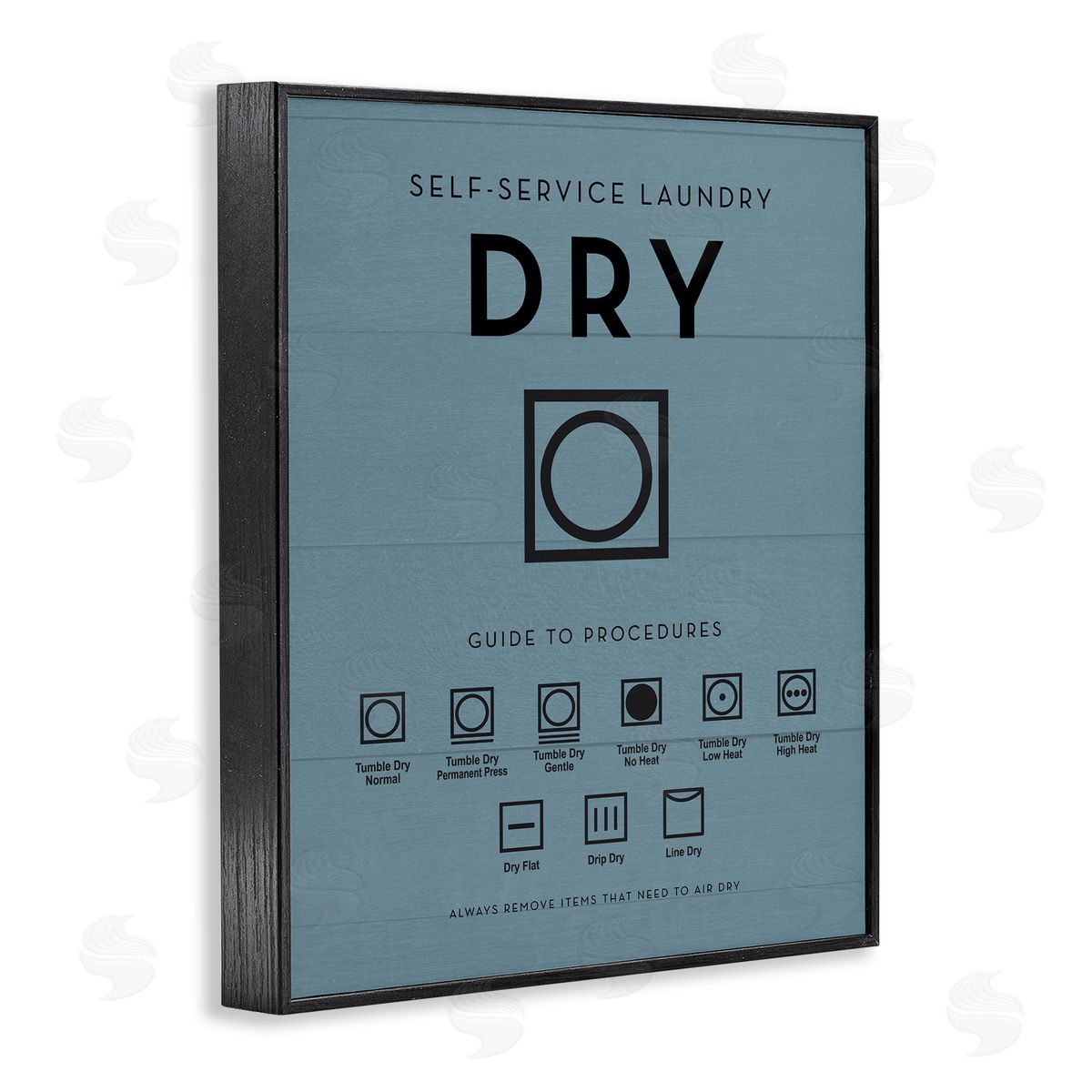 Lettered and Lined | Laundry Dryer Symbols