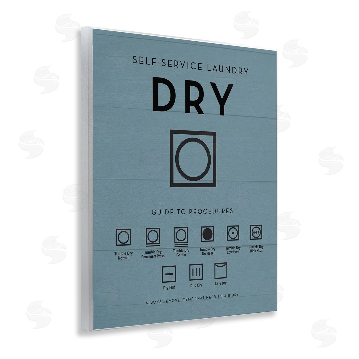 Lettered and Lined | Laundry Dryer Symbols
