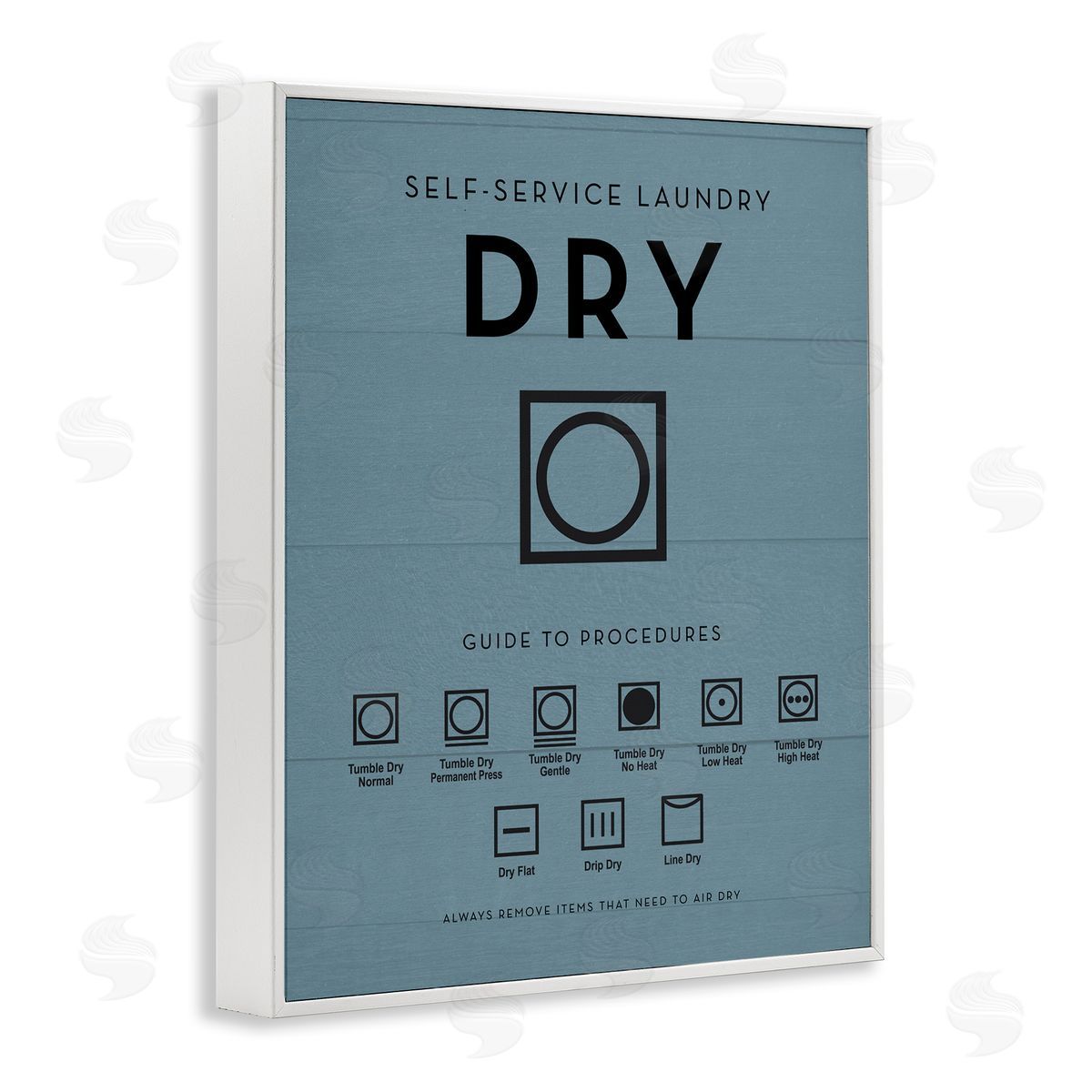 Lettered and Lined | Laundry Dryer Symbols