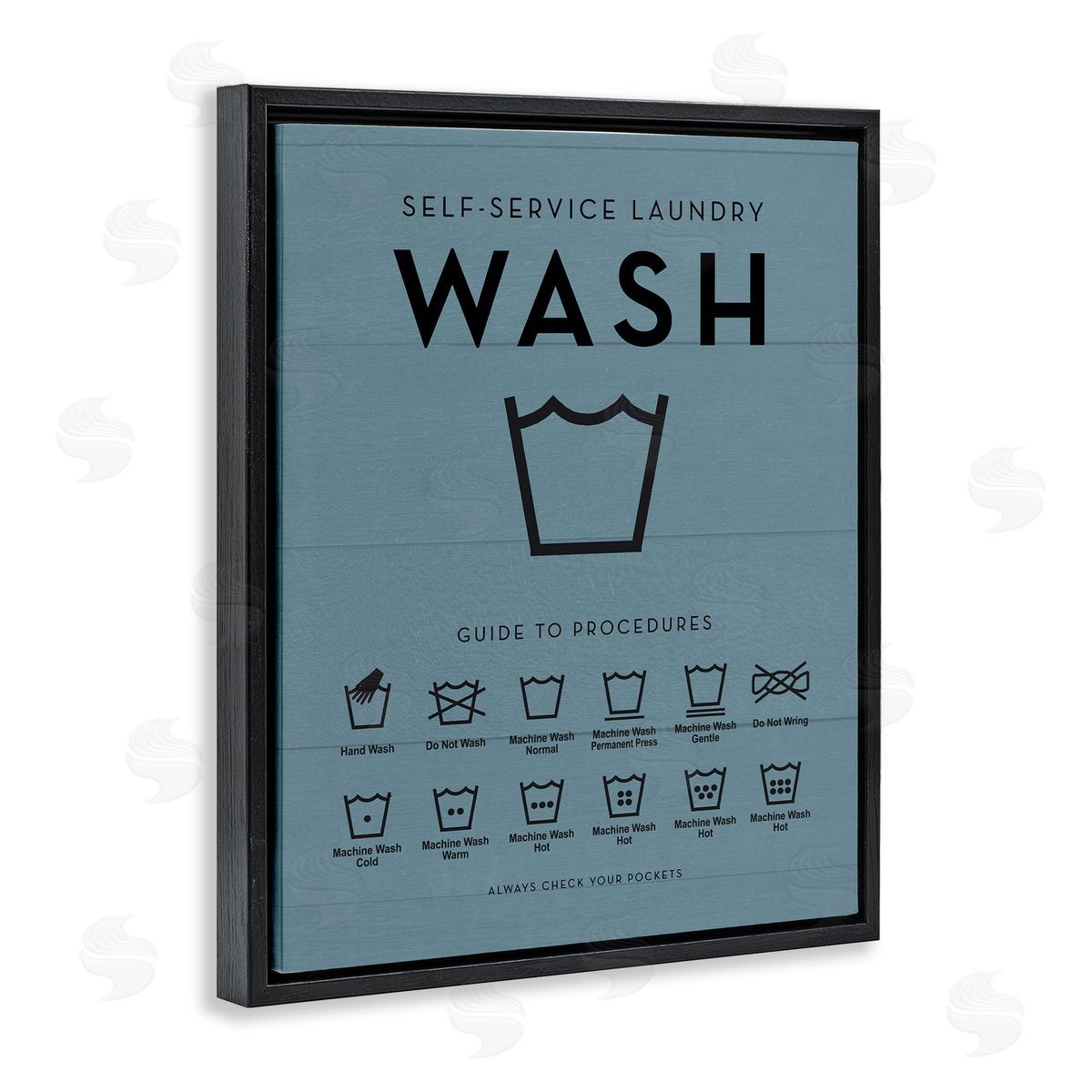 Lettered and Lined | Laundry Reminders Chart