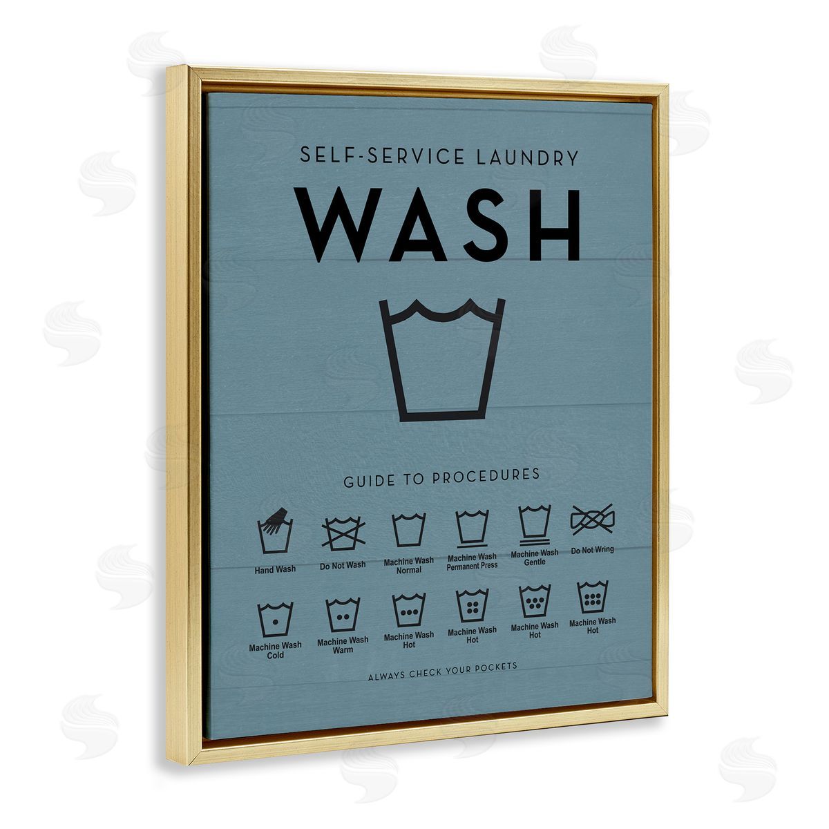 Lettered and Lined | Laundry Reminders Chart