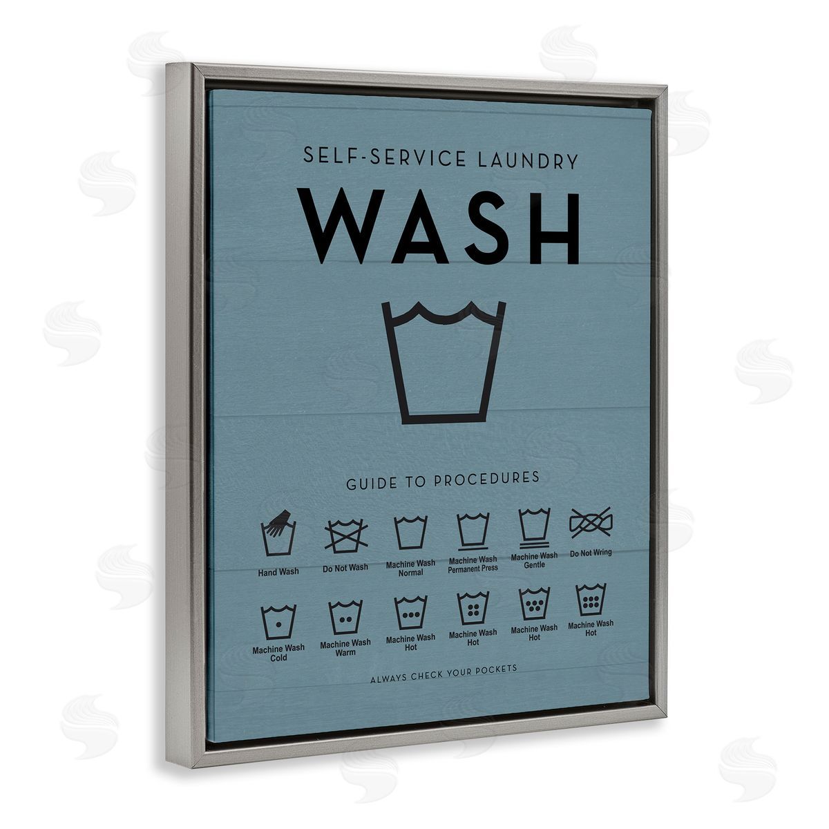 Lettered and Lined | Laundry Reminders Chart