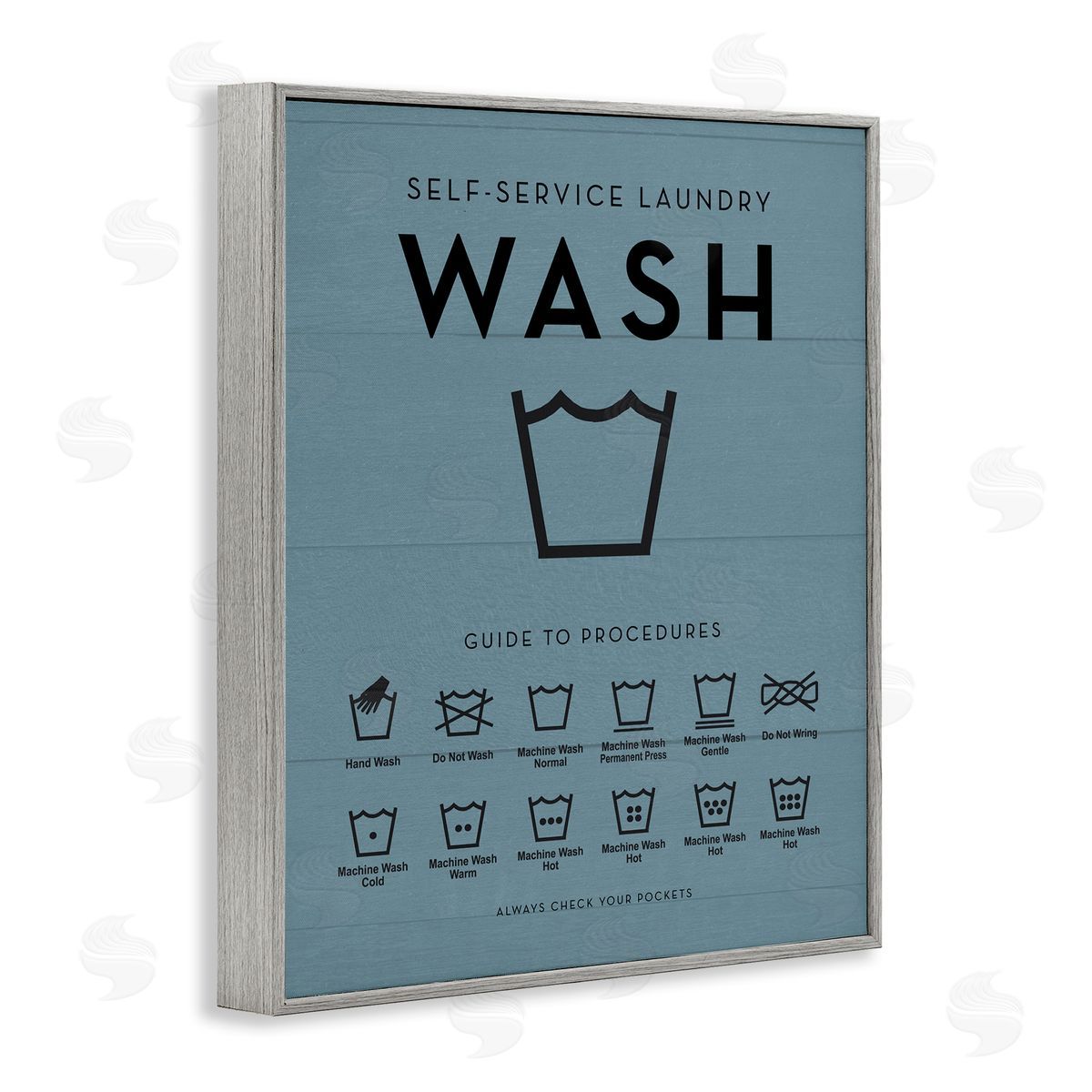 Lettered and Lined | Laundry Reminders Chart