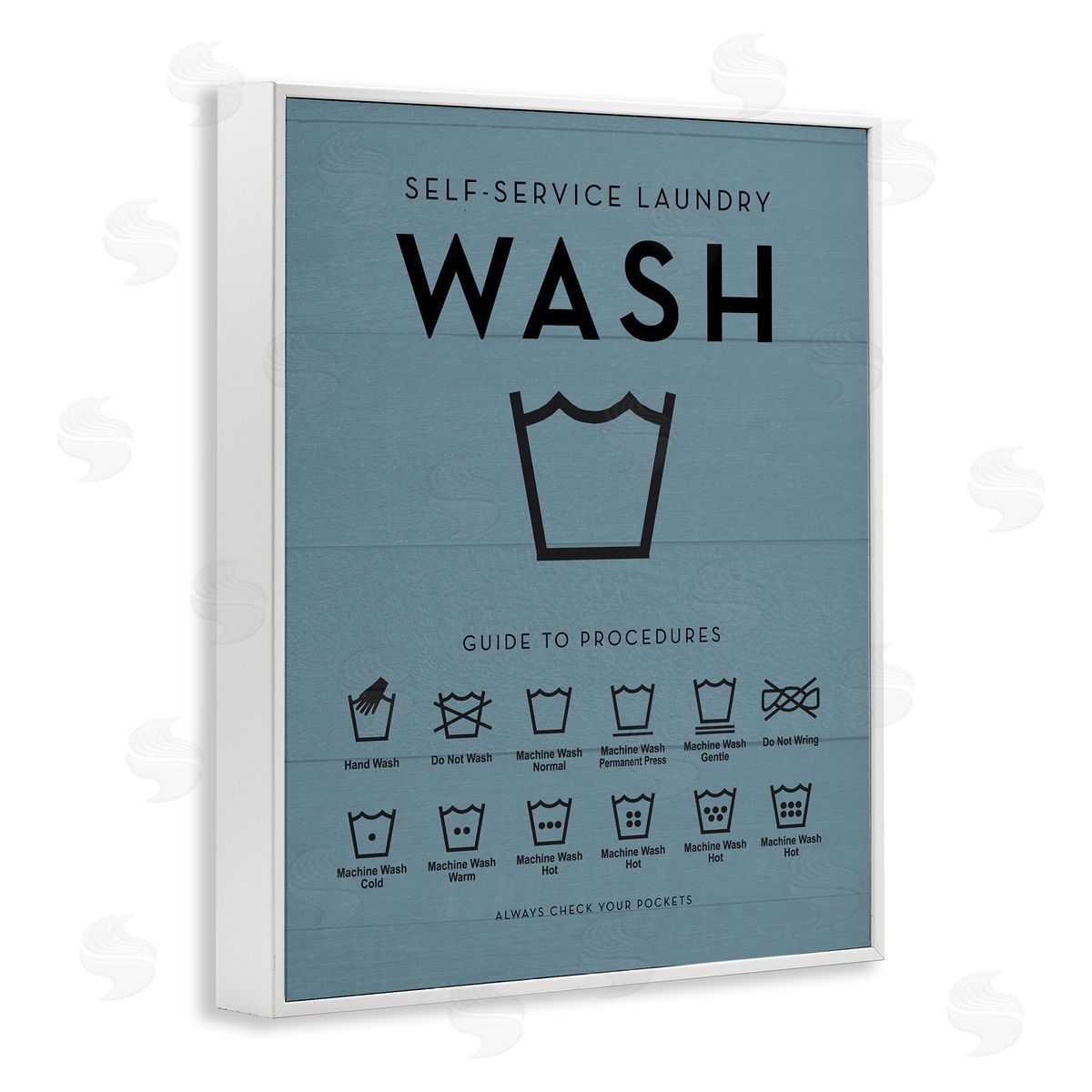 Lettered and Lined | Laundry Reminders Chart