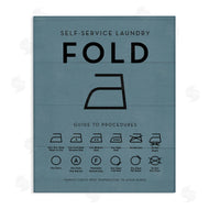 Lettered and Lined | Laundry Ironing Helpful Chart