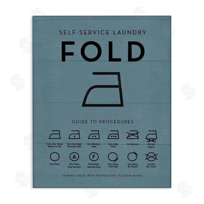 Lettered and Lined | Laundry Ironing Helpful Chart