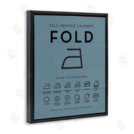 Lettered and Lined | Laundry Ironing Helpful Chart