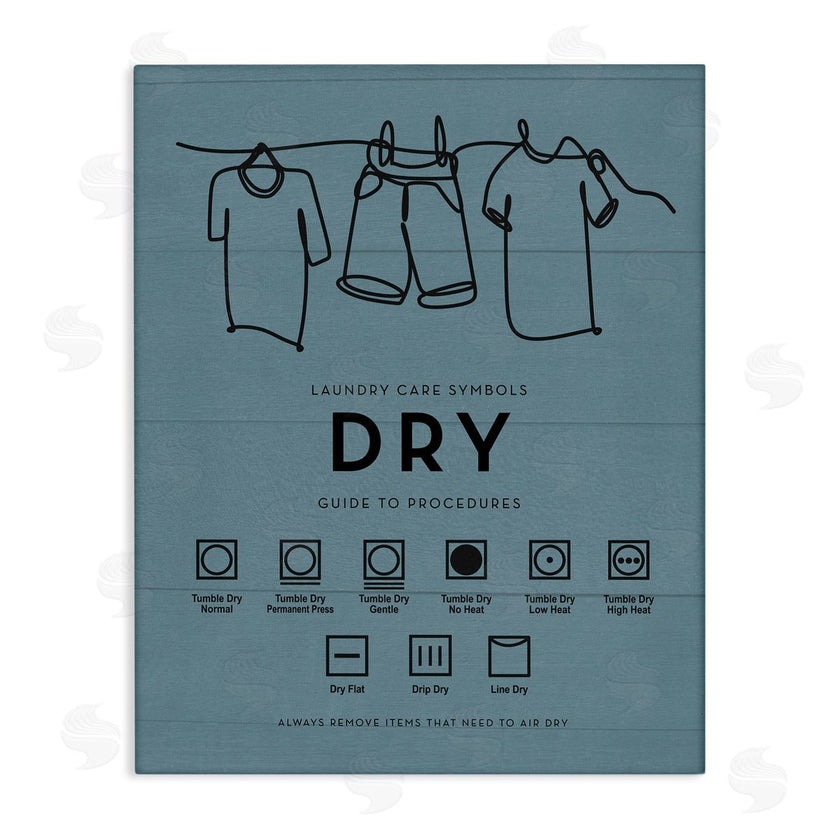 Lettered and Lined | Laundry Dry Reminders