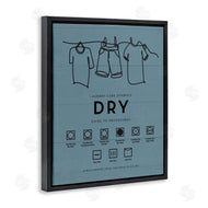 Lettered and Lined | Laundry Dry Reminders