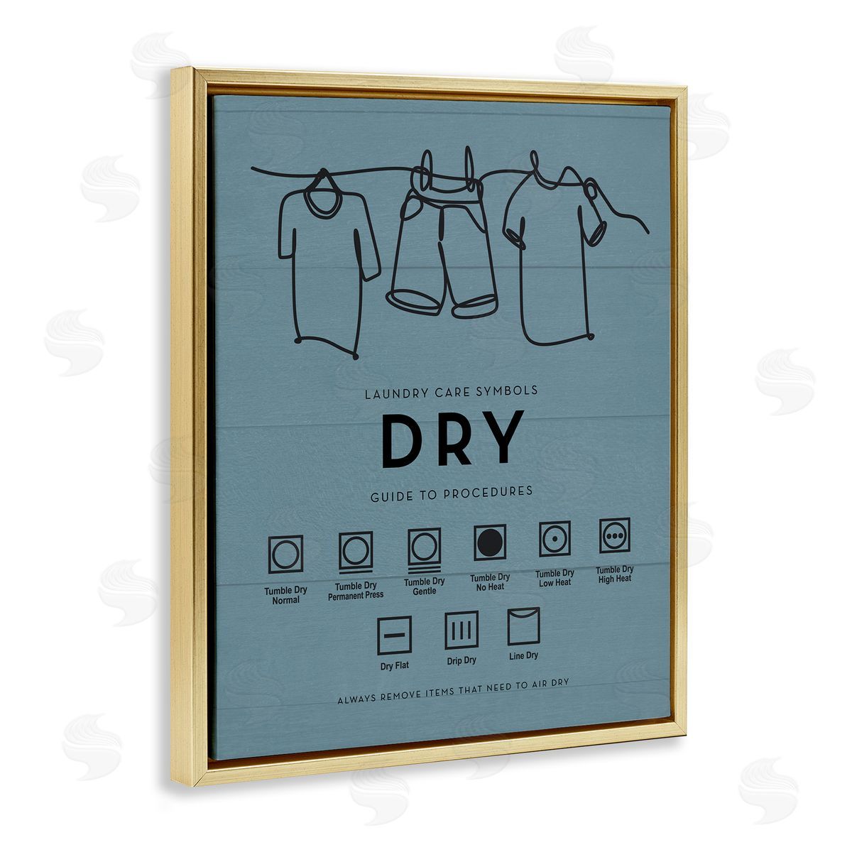 Lettered and Lined | Laundry Dry Reminders