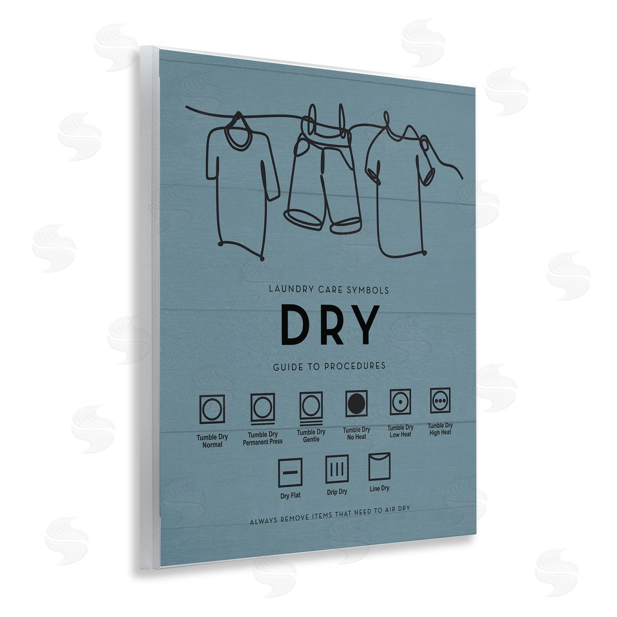 Lettered and Lined | Laundry Dry Reminders