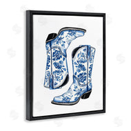 Lettered and Lined | Elegant Floral Cowgirl Boots