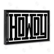 Lettered and Lined | Bold Vintage Howdy Greeting