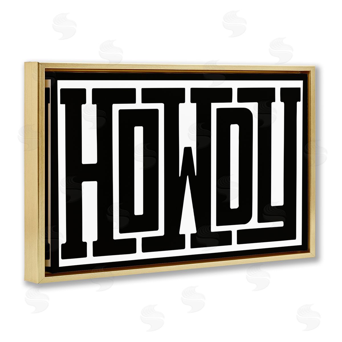 Lettered and Lined | Bold Vintage Howdy Greeting