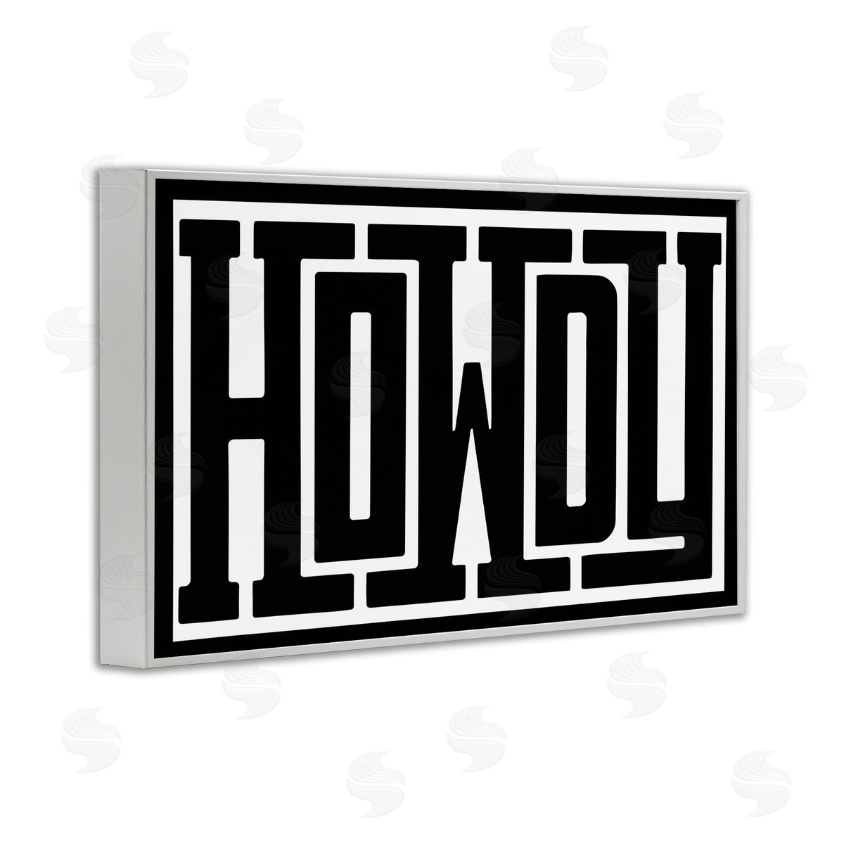 Lettered and Lined | Bold Vintage Howdy Greeting