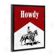 Lettered and Lined | Howdy Classic Cowboy