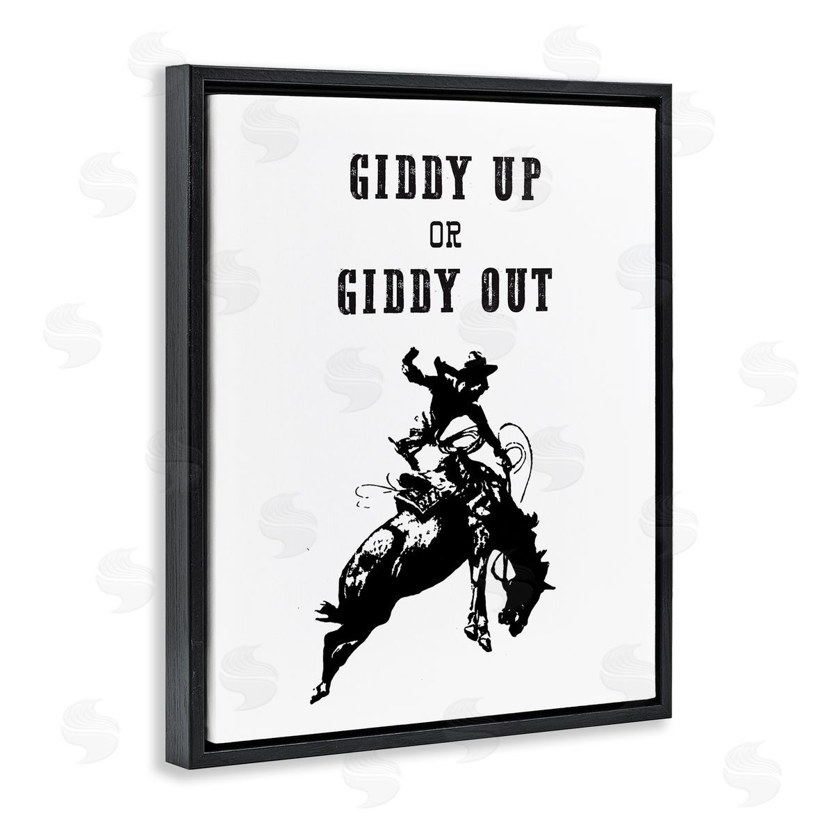 Lettered and Lined | Giddy Up or Out Cowboy