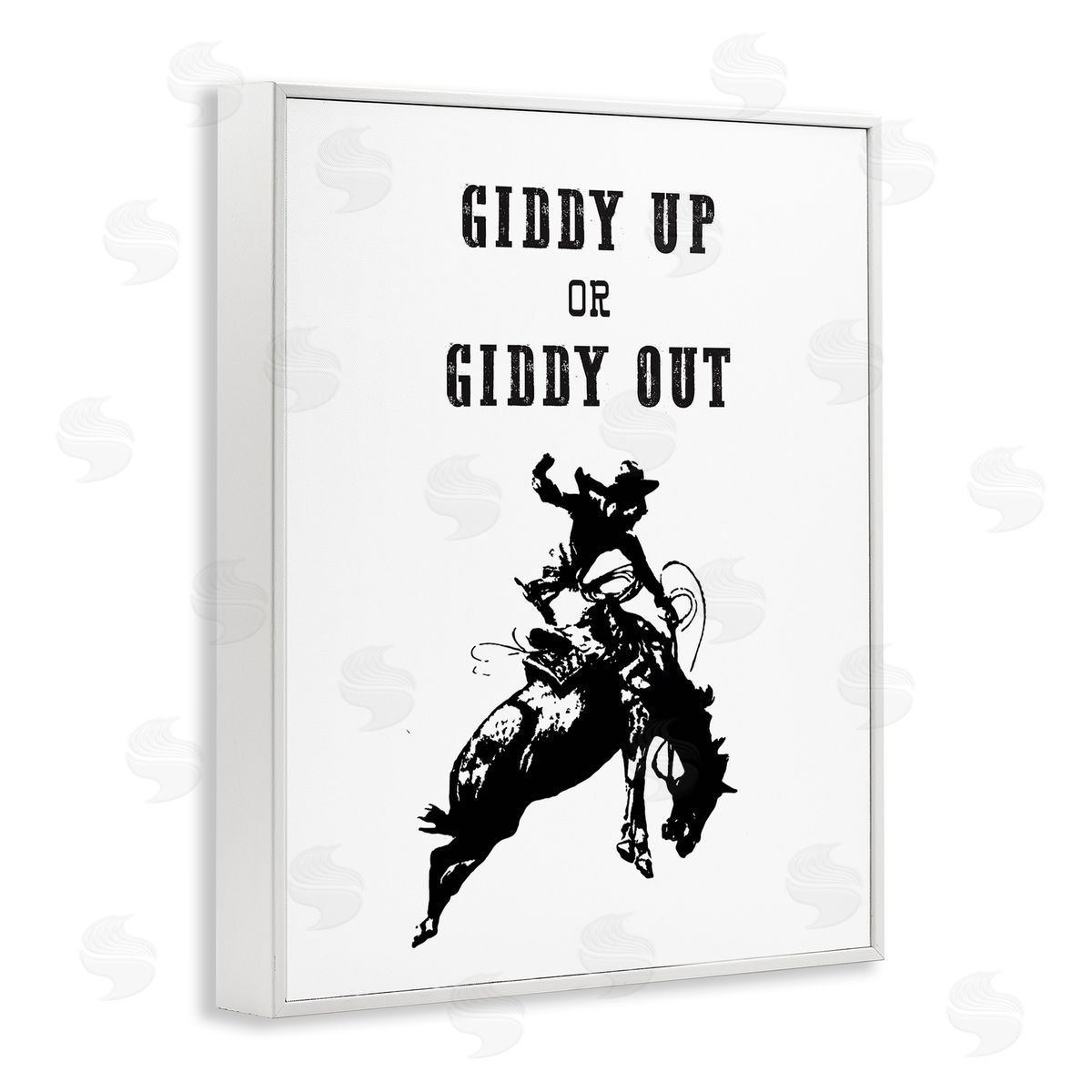 Lettered and Lined | Giddy Up or Out Cowboy