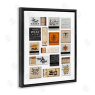Lettered and Lined | Wild West Rodeo Matchbooks