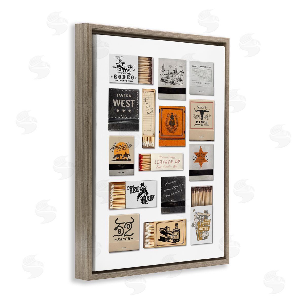 Lettered and Lined | Wild West Rodeo Matchbooks