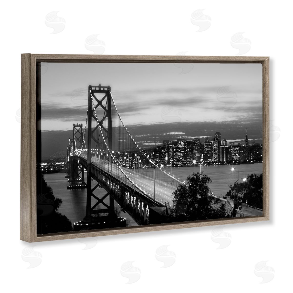 Danita Delimont | City Bridge Lights at Night