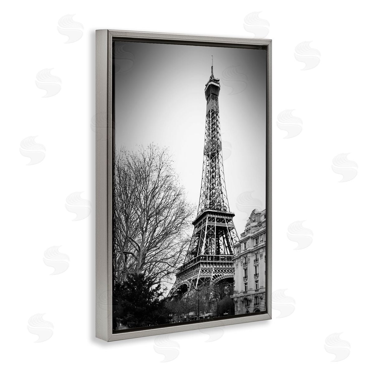 CAD Designs | Looming Eiffel Tower Scenery