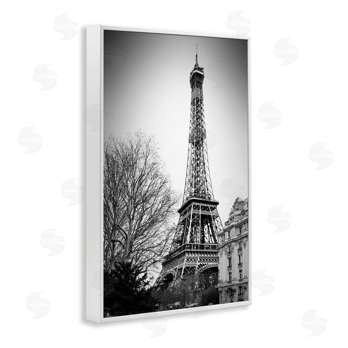 CAD Designs | Looming Eiffel Tower Scenery