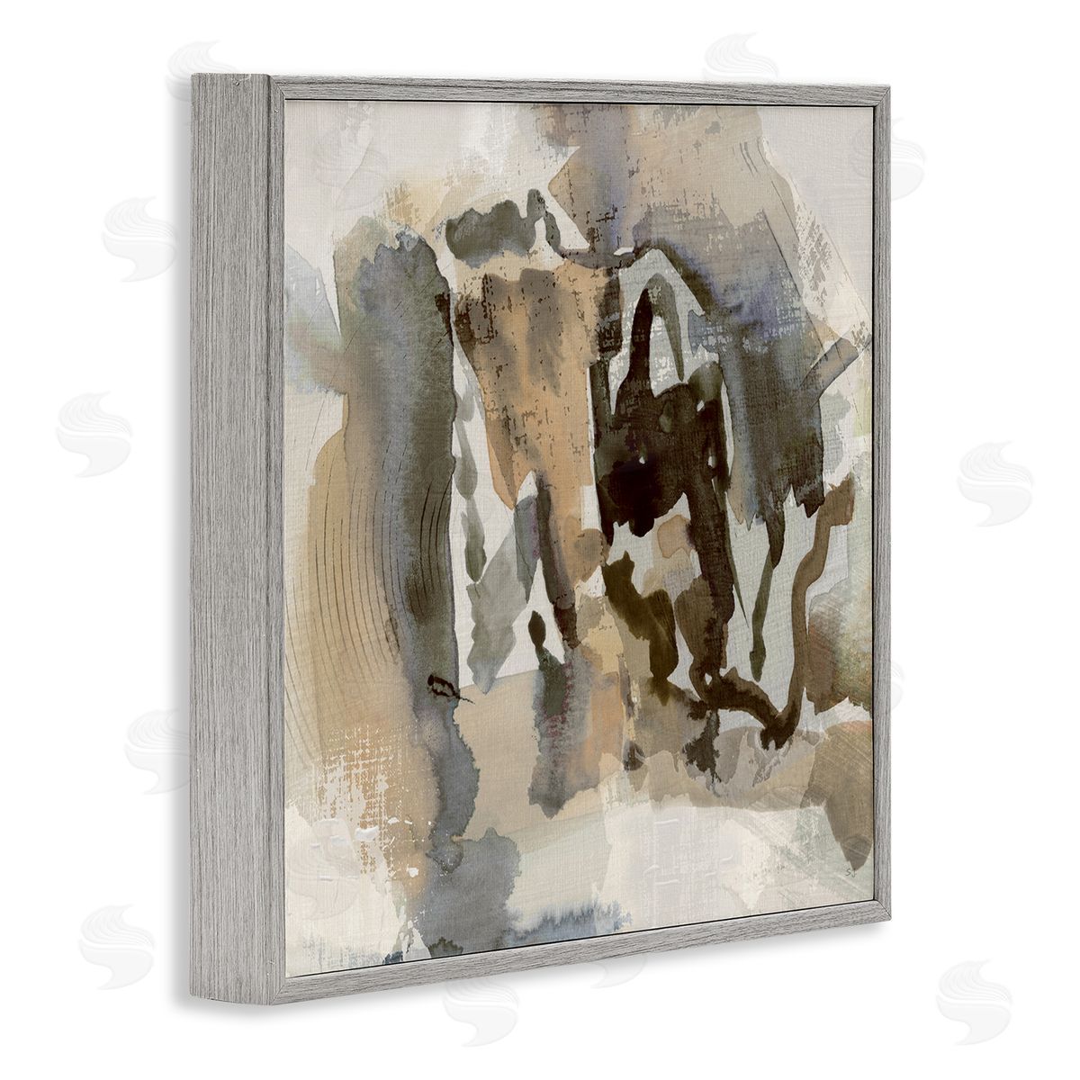 Susan Jill | Neutral Collaged Squiggles
