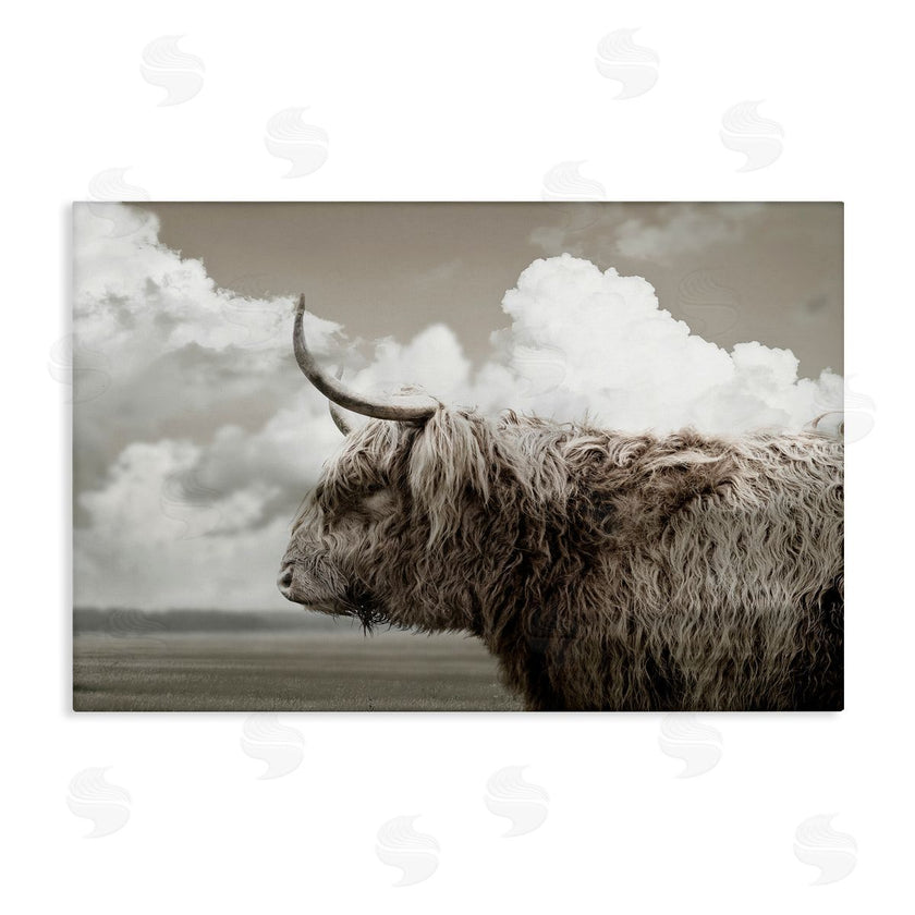 CAD Designs | Longhorn Cattle & Clouds View